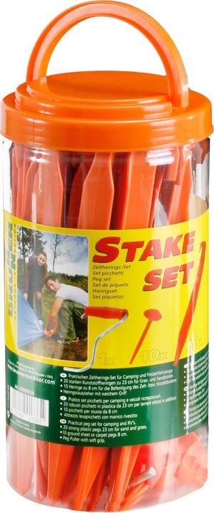 Brunner Stake Set tent herring set