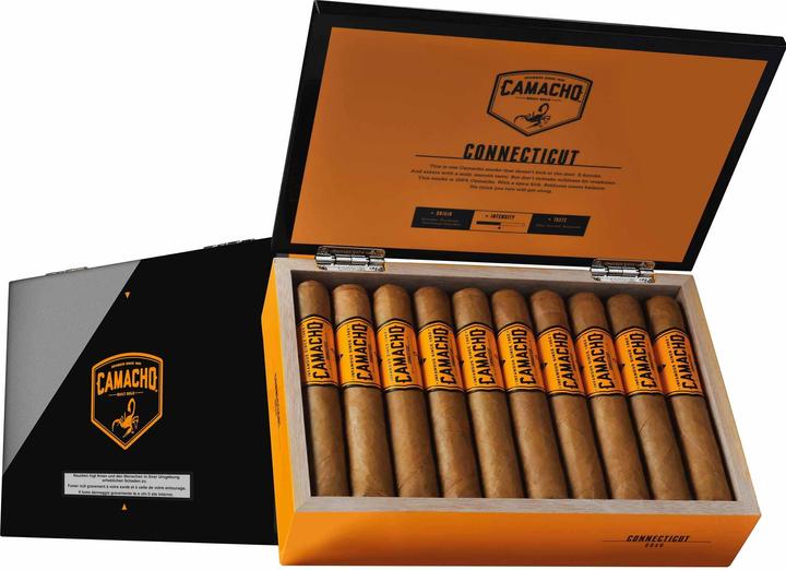 Immagine prodotto Camacho Sigari Connecticut BOLD Gordo 60/6 (Pareo)