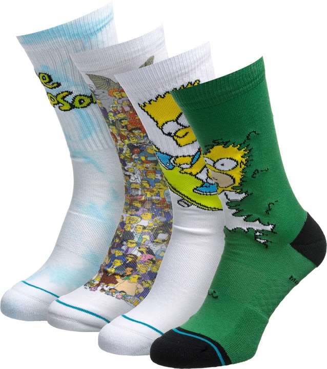 Actual product image Stance Simpsons Box Mix (pack of 4, 42 - 46)