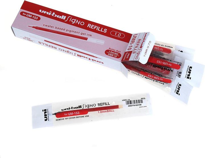 Produktbild Uni-ball Rollerpatrone Signo broad (Gelmine, Rot, 0.70 mm)