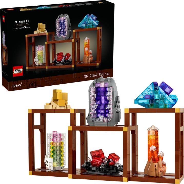 Produktbild LEGO Mineraliensammlung (21362, LEGO Ideas)