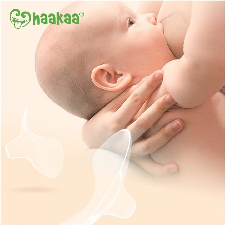 Actual product image Haakaa Breastfeeding cap