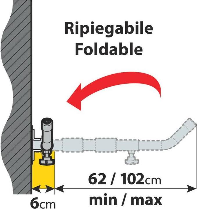 Immagine prodotto Nordrive Coppia di staffe da parete per box da tetto