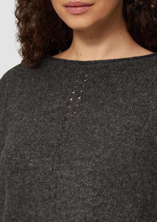 Immagine prodotto S.Oliver Strickpullover Weicher Strickpullover mit Ajour-Detail (46)