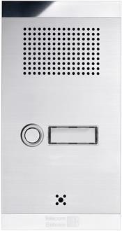 Actual product image Telecom Behnke Basic" IP door phone with 1 call button (Cable, Ethernet)