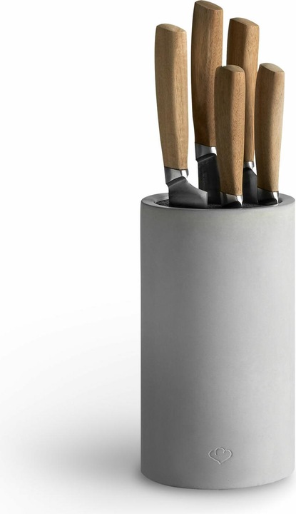Springlane Concrete knife block