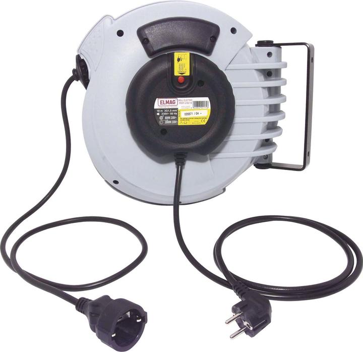 Elmag automatischer Kabelaufroller PROFI 230 Roll Electric (18 m, 1.50 mm²)