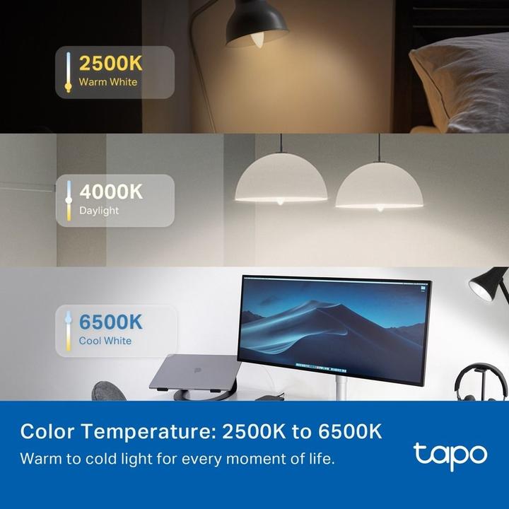 Produktbild TP-Link Smart Light Bulb (E14, 470 lm, 2x)
