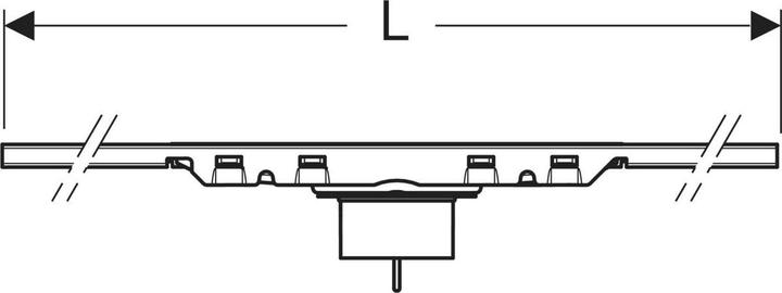 Produktbild Geberit Canalina Doccia Cleanline (1300 mm)