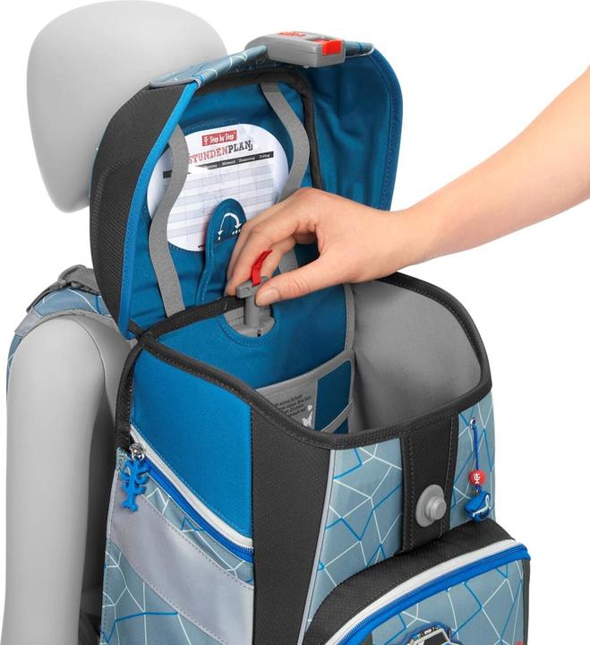 Actual product image Step by Step School Backpack Set Space Police Tr (20 l)
