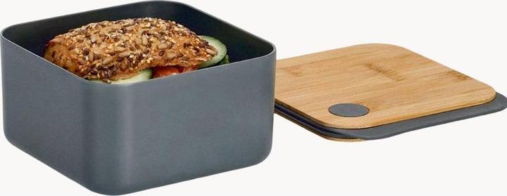 Actual product image Zeller Present Storage container w. bamboo lid, plastic (1.10 l)