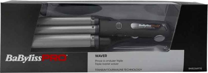 Image du produit BaByliss Pro Titanium Turmalin fer à onduler triple (22 mm, 19 mm)