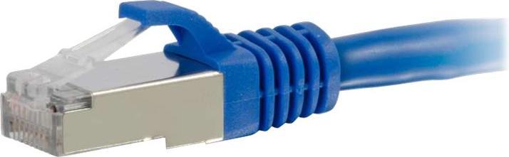 Actual product image C2G Cbl/20m CAT6A Shielded Patch Cable Blue (S/FTP, CAT6a, 20 m)