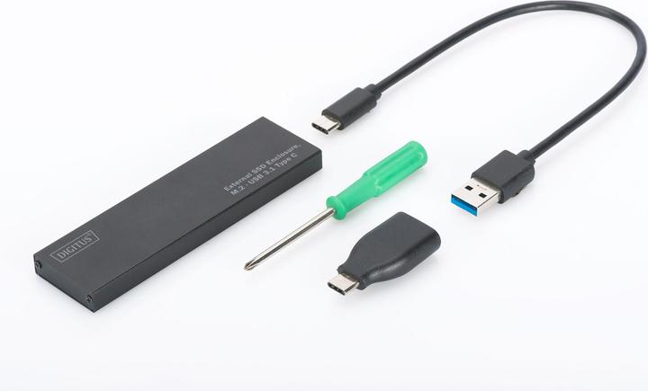 Actual product image Digitus Ext.SSD Enclosure, M.2-USB 3.1 (M.2 2230, M.2 2242, M.2 2260, M.2 2280)