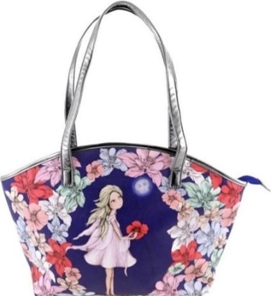 Actual product image Santoro Geschwungene Einkaufstasche – Midnight Garden