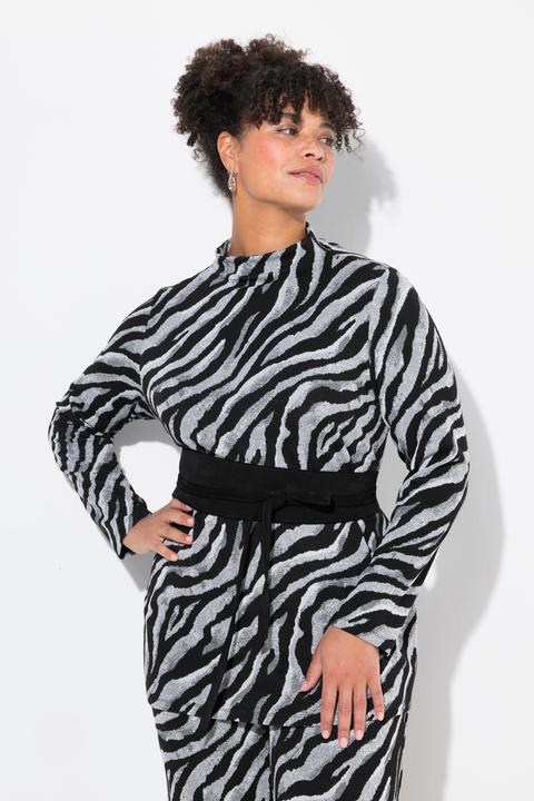 Produktbild Miamoda Pullover, Zebra, Stehkragen, Langarm (46)