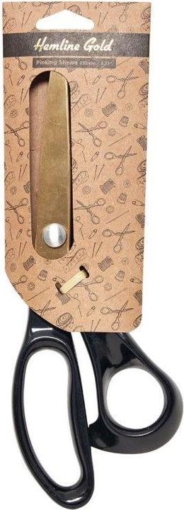 Produktbild Hemline Gold Zackenschere (23.50 cm)