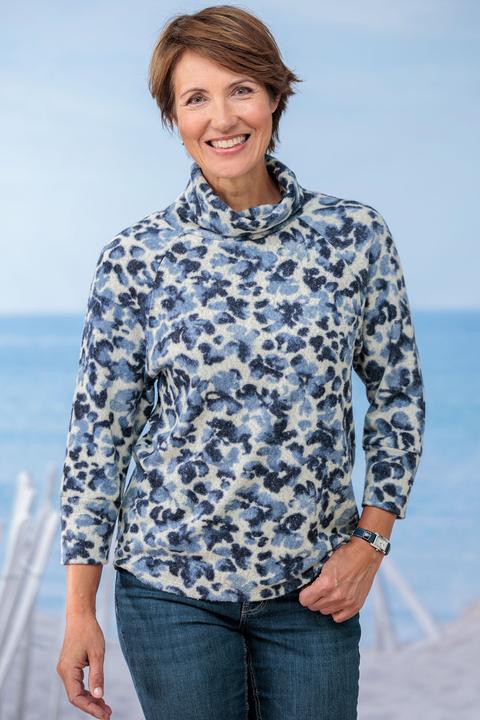 Produktbild Barbara Lebek Damen Flausch-Rollkragenpullover (42)