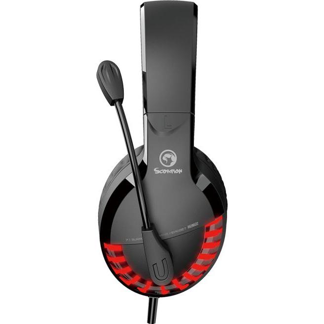 Thumbnail - Marvo HG9022 Kopfhörer schwarz (QMMWM22GGR00) (Kabelgebunden), Gaming Headset, Schwarz