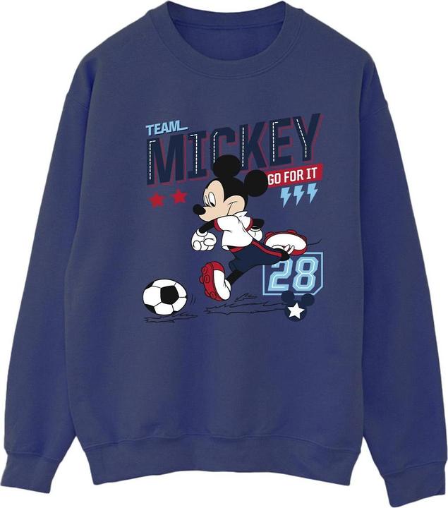 Immagine prodotto Disney Mickey Mouse Team Mickey Football Felpa Donna (XXL)