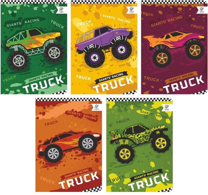 Produktbild Elanders Notizbuch A5/32K 3-zeilig Farbe Autos (10 Stk.) (A5)