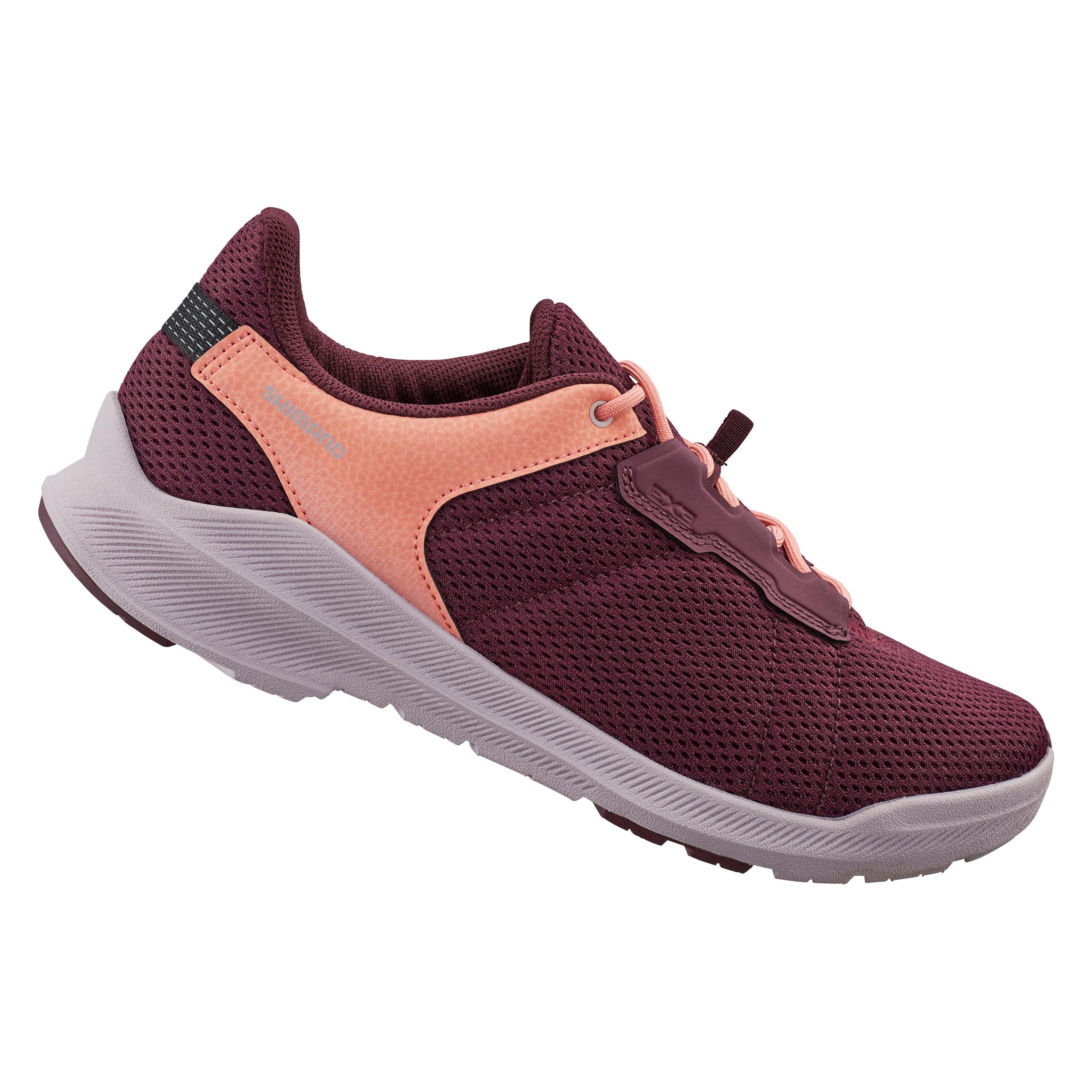 Shimano, Damen, Veloschuhe, EX300, Schuh, Spd, Damen, Wine Red, Women, Gr. 37 (37), Rot