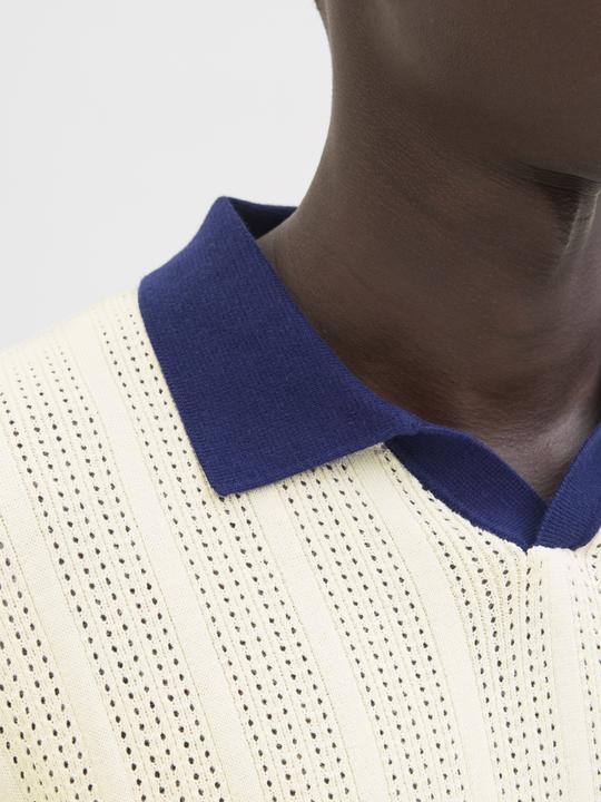 Image du produit Jack & Jones Jordia Knit Split Neck Polo Styd Ss25 (XL)