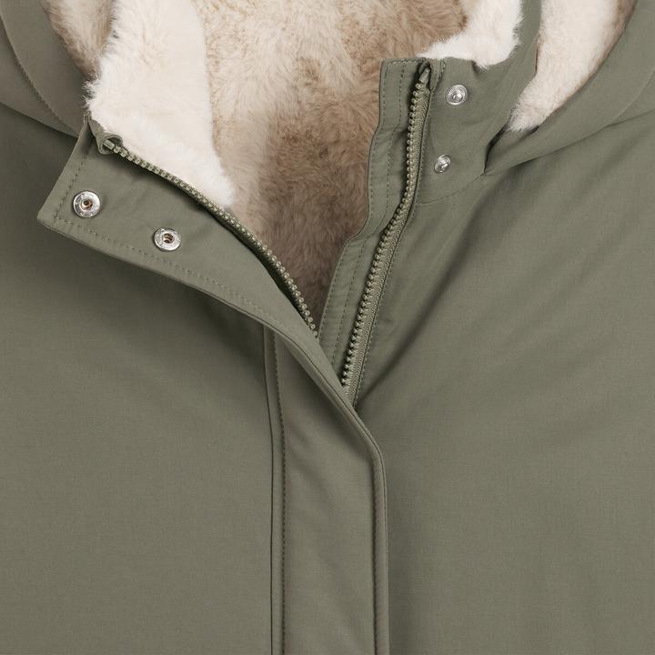 Produktbild La Redoute Collections Weich gefütterter Parka mit Reissverschluss und Kapuze (104)