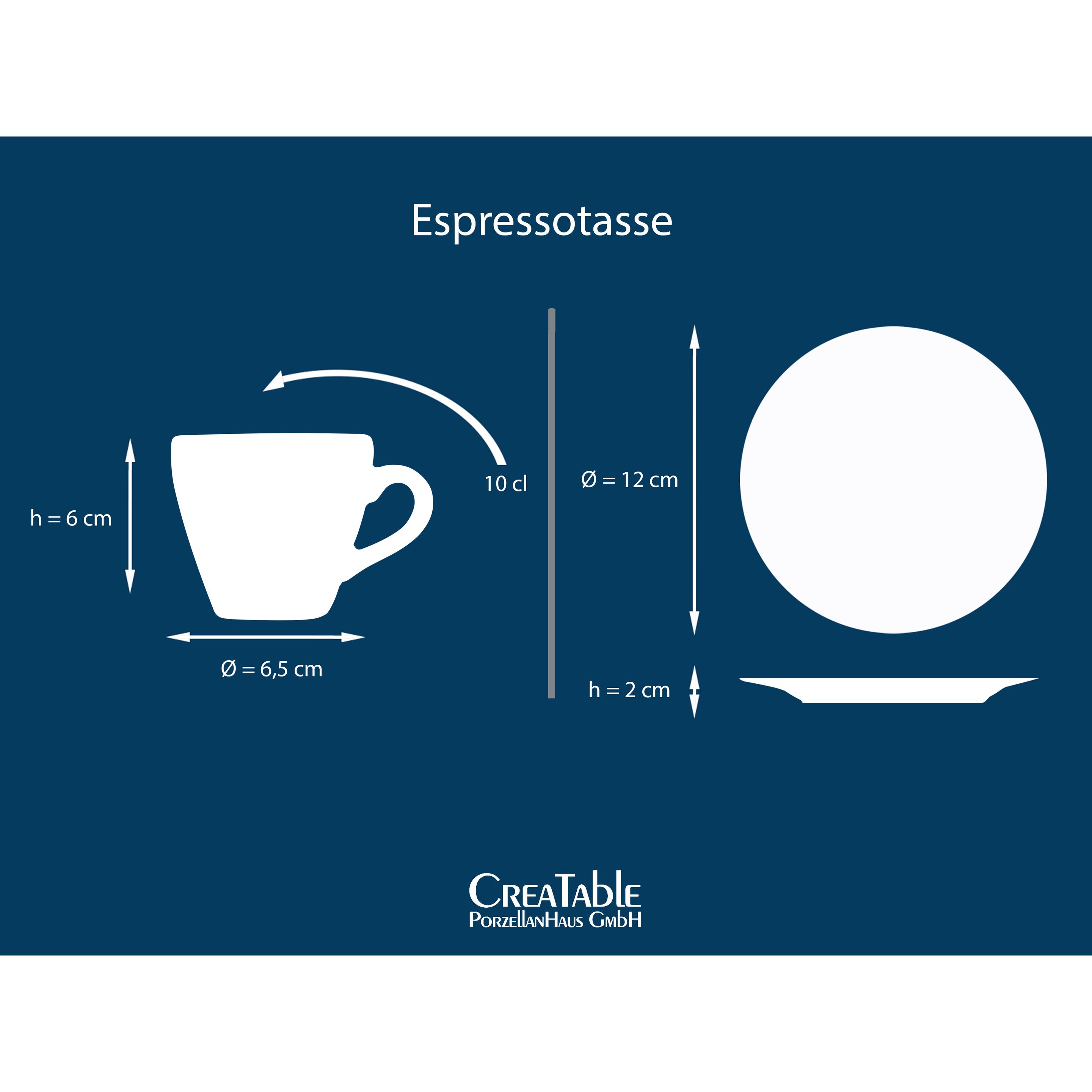 Thumbnail - CreaTable, Tasse, Nature Collection (8 x)
