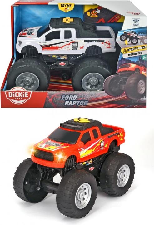 Actual product image Dickie Ford Raptor Wheelie Monster Truck
