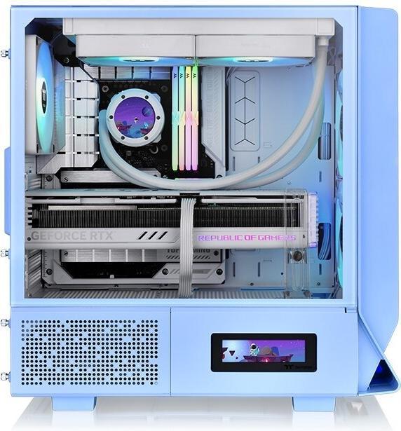 Produktbild Thermaltake Ceres 330 TG ARGB Hydrangea Blue (ATX, mATX, Mini-ITX, E-ATX)