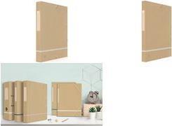 Image du produit Elba Boîte de rangement Touareg, DIN A4, hauteur de remplissage : 35 mm, beige en carton dur, étiquette (A4, 1x)