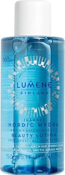 Actual product image Lumene Nordic Hydra LAHDE by Aqua Lumenessence Beauty Lotion 150ml (150 ml)