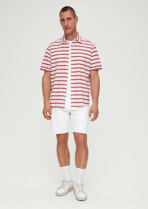 Immagine prodotto s.Oliver Hemd Regular: Kurzarmhemd im Streifendesign (3XL)