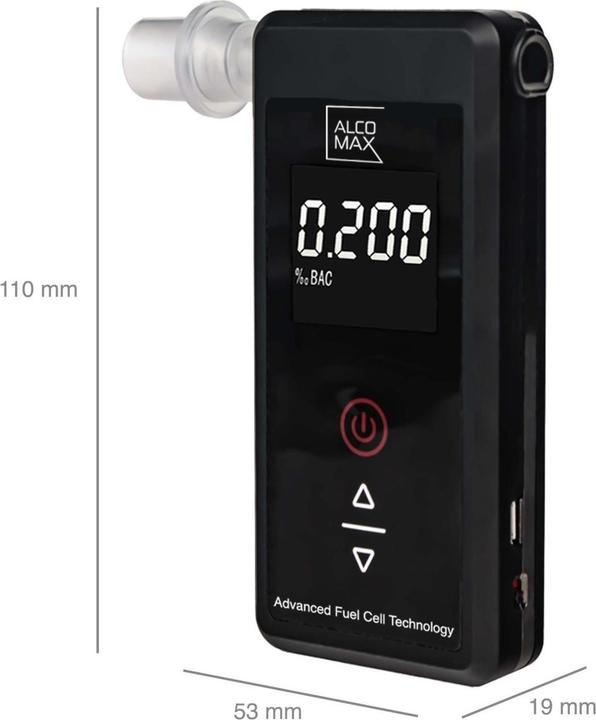 Image du produit Ty Alkomat AX7 électrochimique avec PLATIN 5000 Mesures sans étalonnage