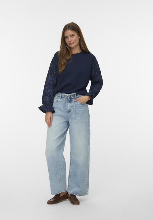 Actual product image Vero Moda Vmwien Mr Wide Belt Jeans Si338 Noos (W26/L30)