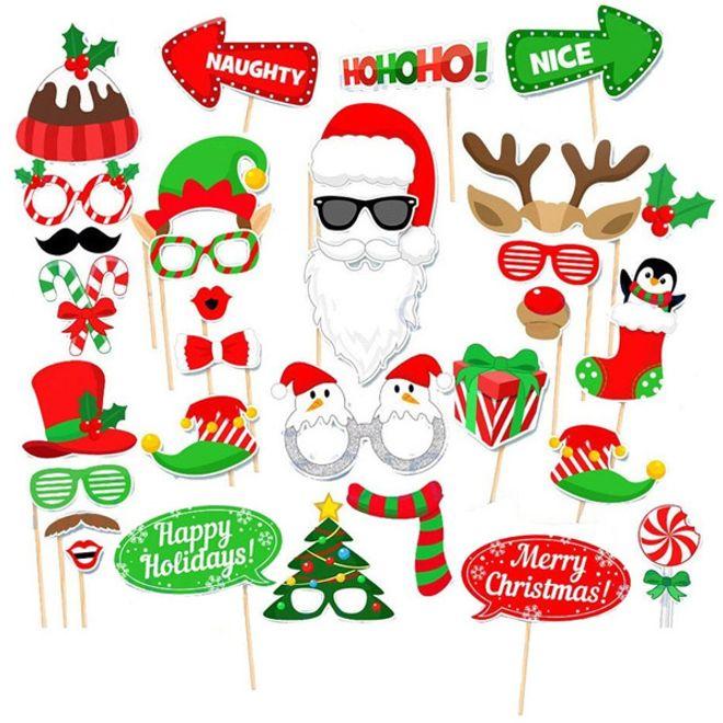 Immagine prodotto MU Classic Set per cabina fotografica di Natale (1 pz.)