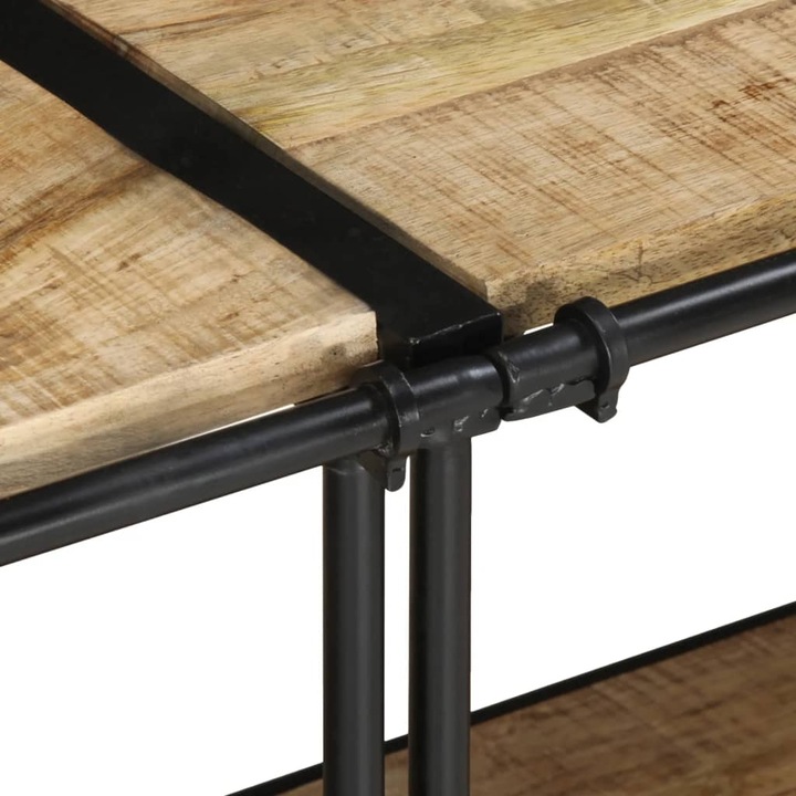 Immagine prodotto VidaXL Mobile TV Mobile TV basso Tavolo TV Mobili TV Legno di mango grezzo (200 x 42 x 40 cm)