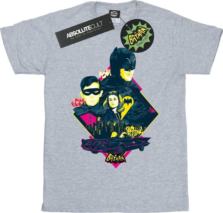 Image du produit Mens Batman TV Series Character Pop Art T-Shirt (3XL)