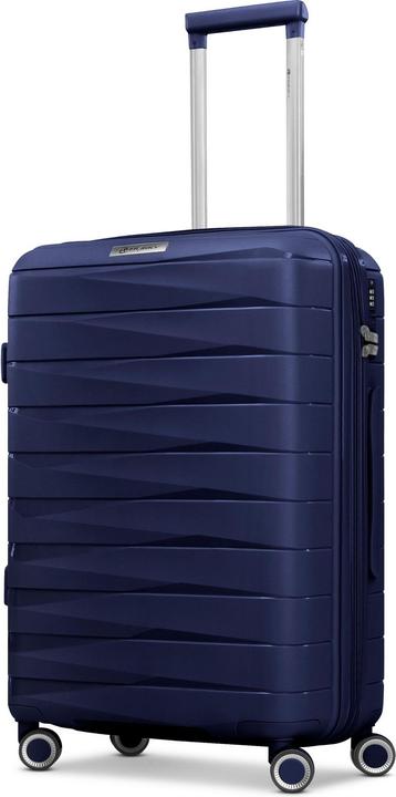 Image du produit Franky London 4 rollers Trolley M 42 cm with extensible fold (59 l)