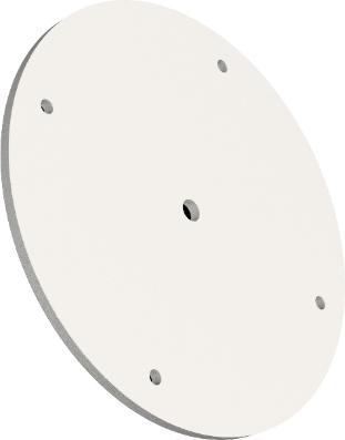 Immagine prodotto Hikvision DS-2909ZJ Adattatore per treppiede in metallo per Bullet (Kit di montaggio)