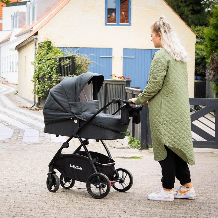Image du produit Babytrold Mini Combi Pram Grey Melange