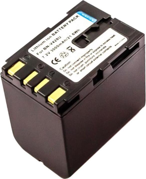 Image du produit AccuCell Batterie JVC BN-V428 (Batterie de l'appareil photo)