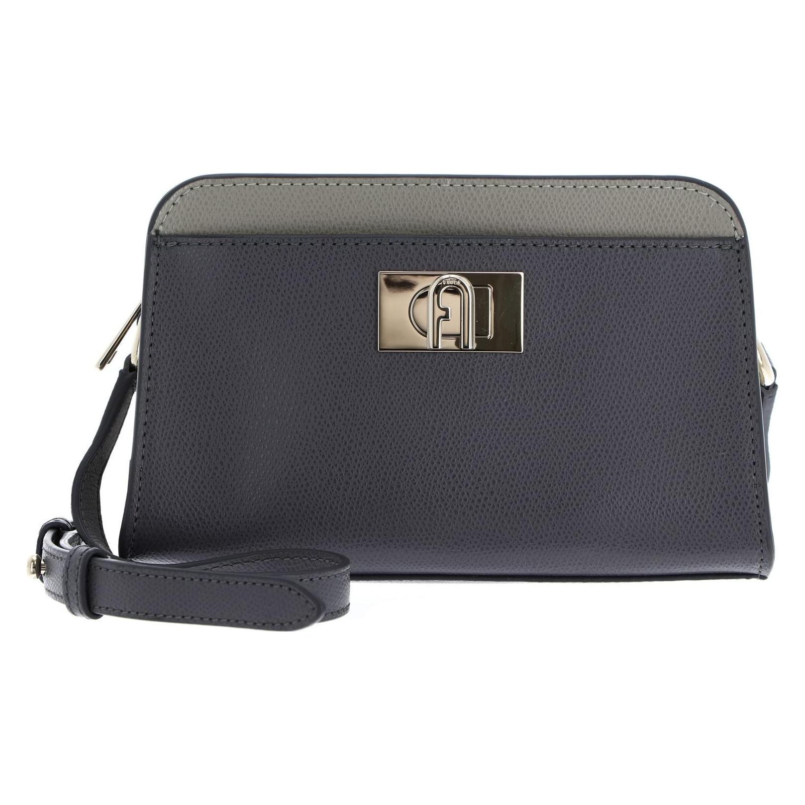 Furla, Damen, Handtasche, 1927 Mini Crossbody, Beige, Grau