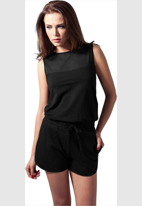 Actual product image Urban Classics Ladies Tech Mesh Hot Jumpsuit (L)