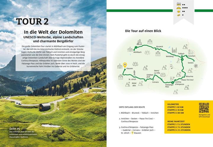 Image du produit Roadtrips - Südtirol (Allemand, Manuela Blisse Blisse, Uwe Lehmann, 2023)