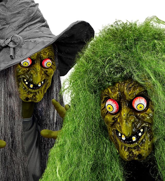 Produktbild Widmann Hexenmaske Mit Wackelaugen