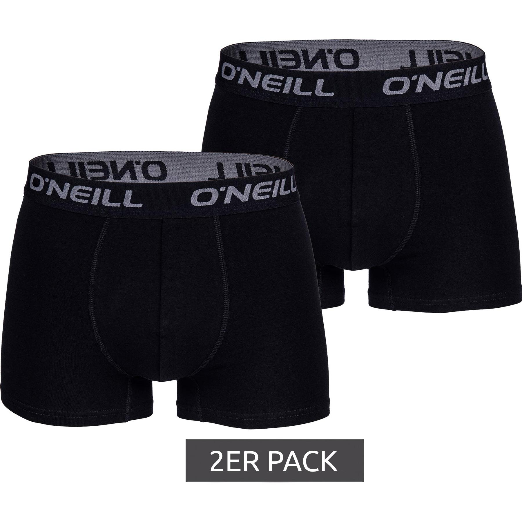 O'Neill, Herren, Unterhosen, 203336, Schwarz, (XL, 2er Pack)