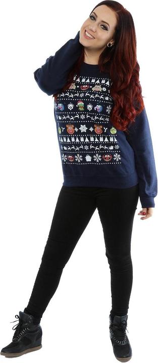 Immagine prodotto Disney The Muppets Christmas Heads Felpa Donna (S)