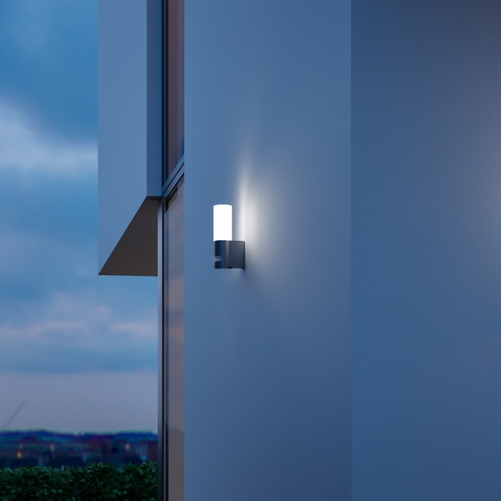 Actual product image Steinel LED Sensorleuchte L 606 (600 lm, IP44)